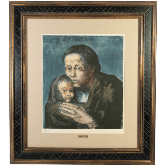 Pablo Picasso: "Mere Et Enfant Au Fichu" Art G S Pawn