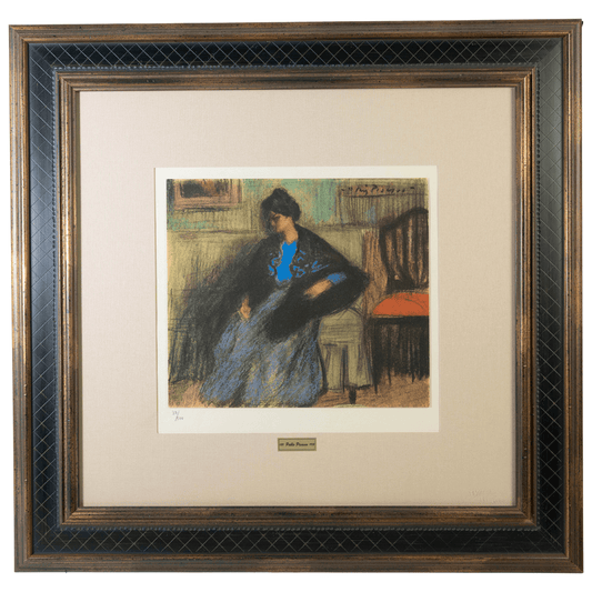 Pablo Picasso" "Femme Au Chale" Art G S Pawn