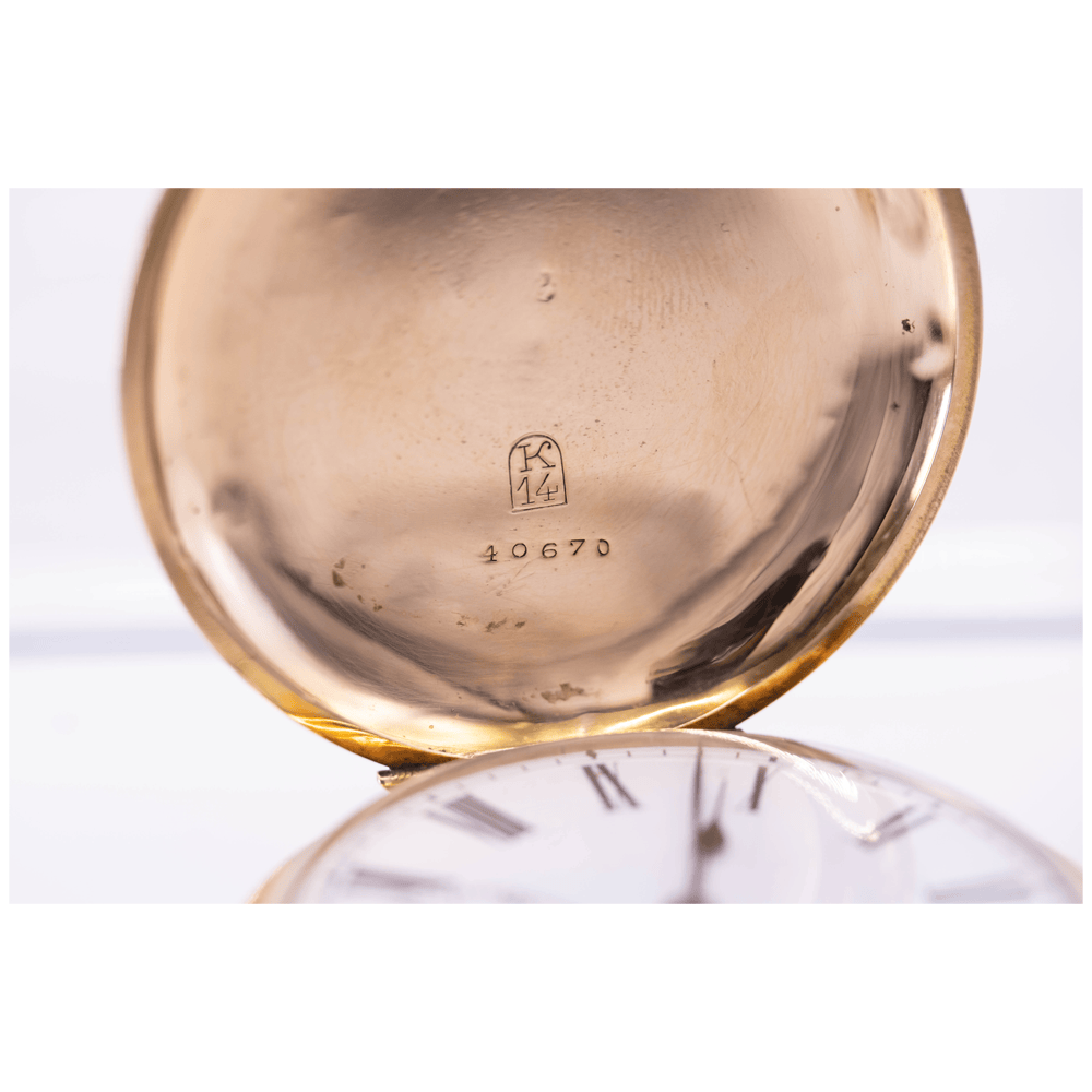 14K Split Second Quarter Repeate Gold & Silver Pawn Shop