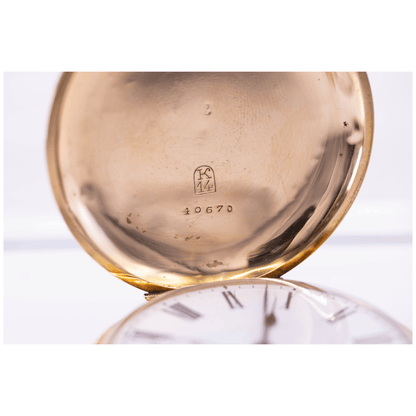 14K Split Second Quarter Repeate Gold & Silver Pawn Shop