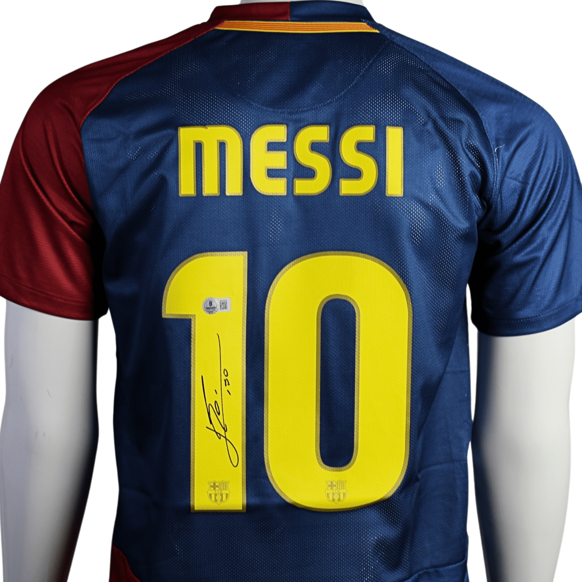 Font Messi Jersey Number History Lionel Messi Signed Barcelona Jersey