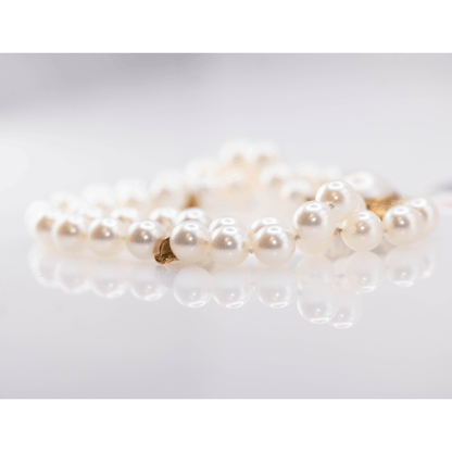 14KYG Pearl Bracelet 25g Gold & Silver Pawn Shop