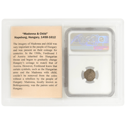 "Madonna & Child" Hungarian Coin from the 1500's Gold & Silver Pawn Shop