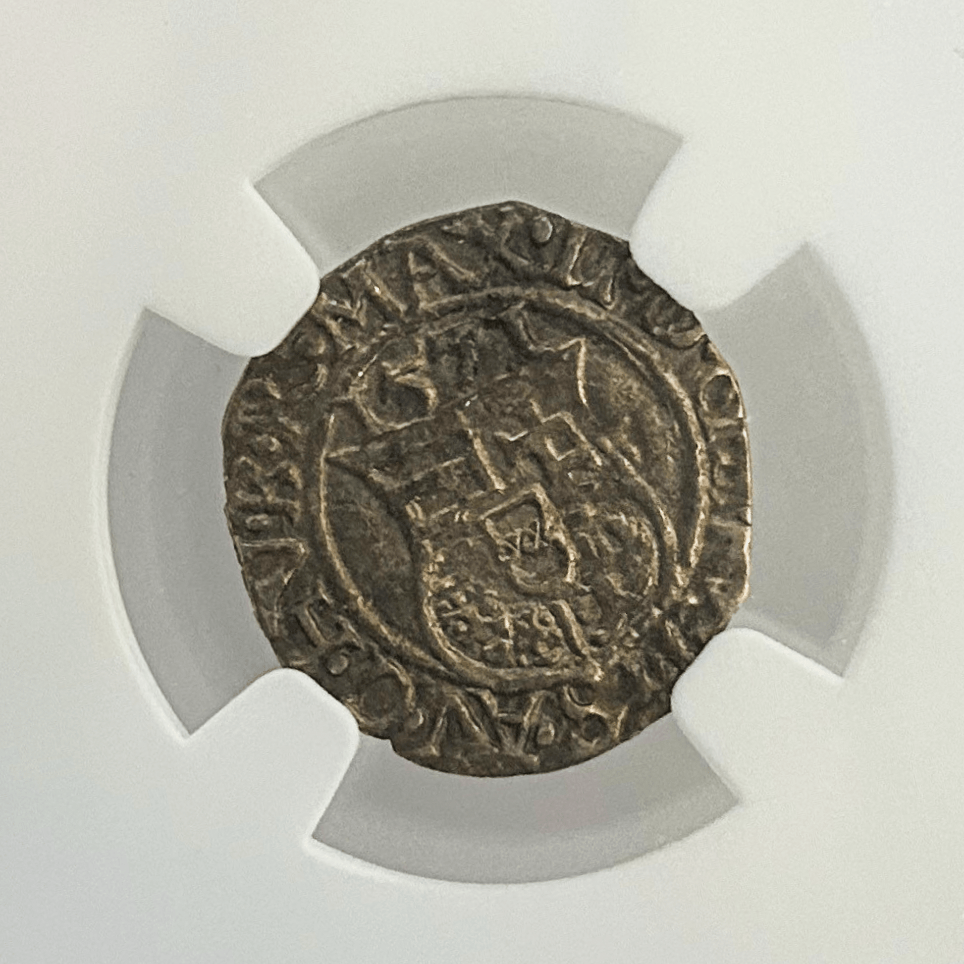 "Madonna & Child" Hungarian Coin from the 1500's Gold & Silver Pawn Shop