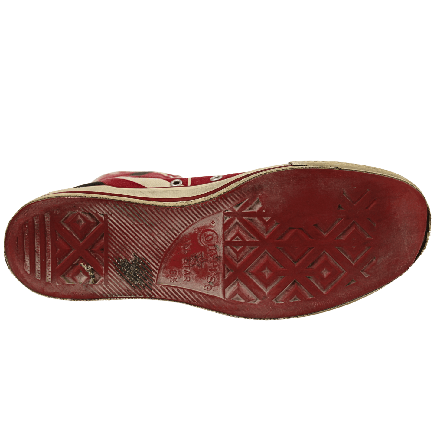 Eddie Van Halen Stage Worn and Autographed Converse Gold & Silver Pawn Shop