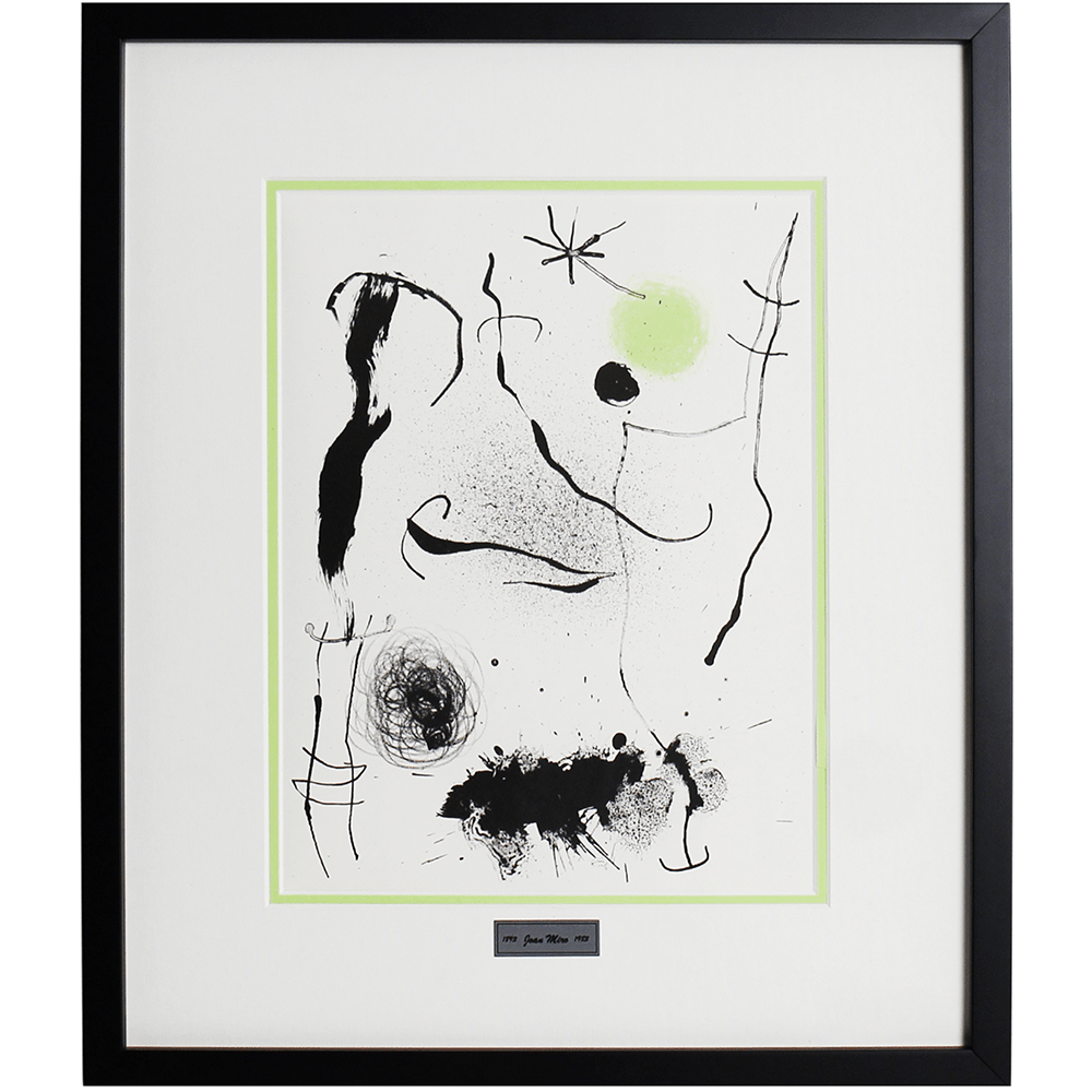 Joan Miró: Mienne Est La Nuit, 1967 Art Gold & Silver Pawn Shop