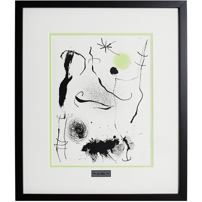 Joan Miró: Mienne Est La Nuit, 1967 Art Gold & Silver Pawn Shop