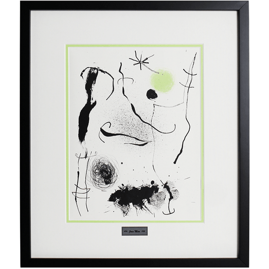 Joan Miró: Mienne Est La Nuit, 1967 Art Gold & Silver Pawn Shop