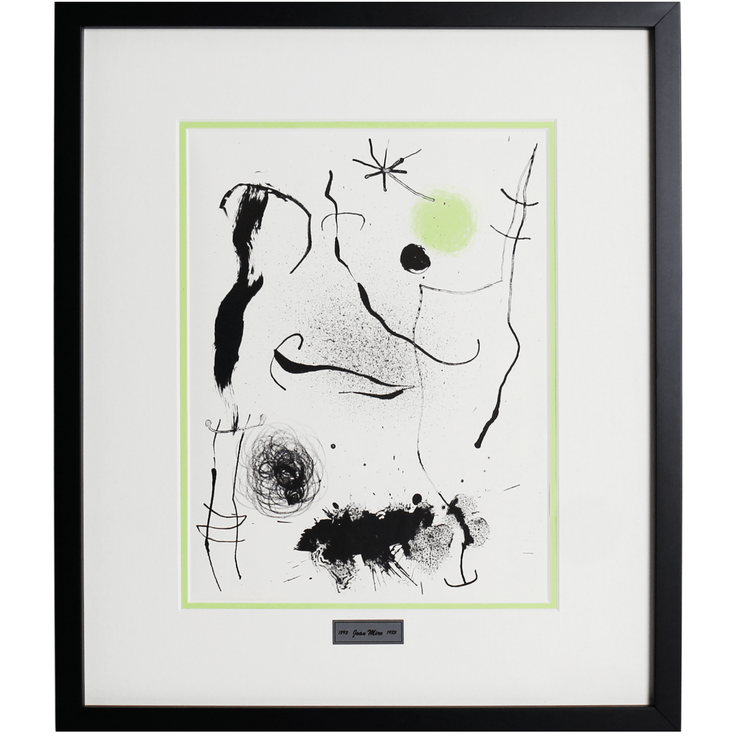 Joan Miró: Mienne Est La Nuit, 1967 Art Gold & Silver Pawn Shop