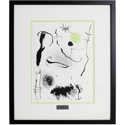 Joan Miró: Mienne Est La Nuit, 1967 Art Gold & Silver Pawn Shop