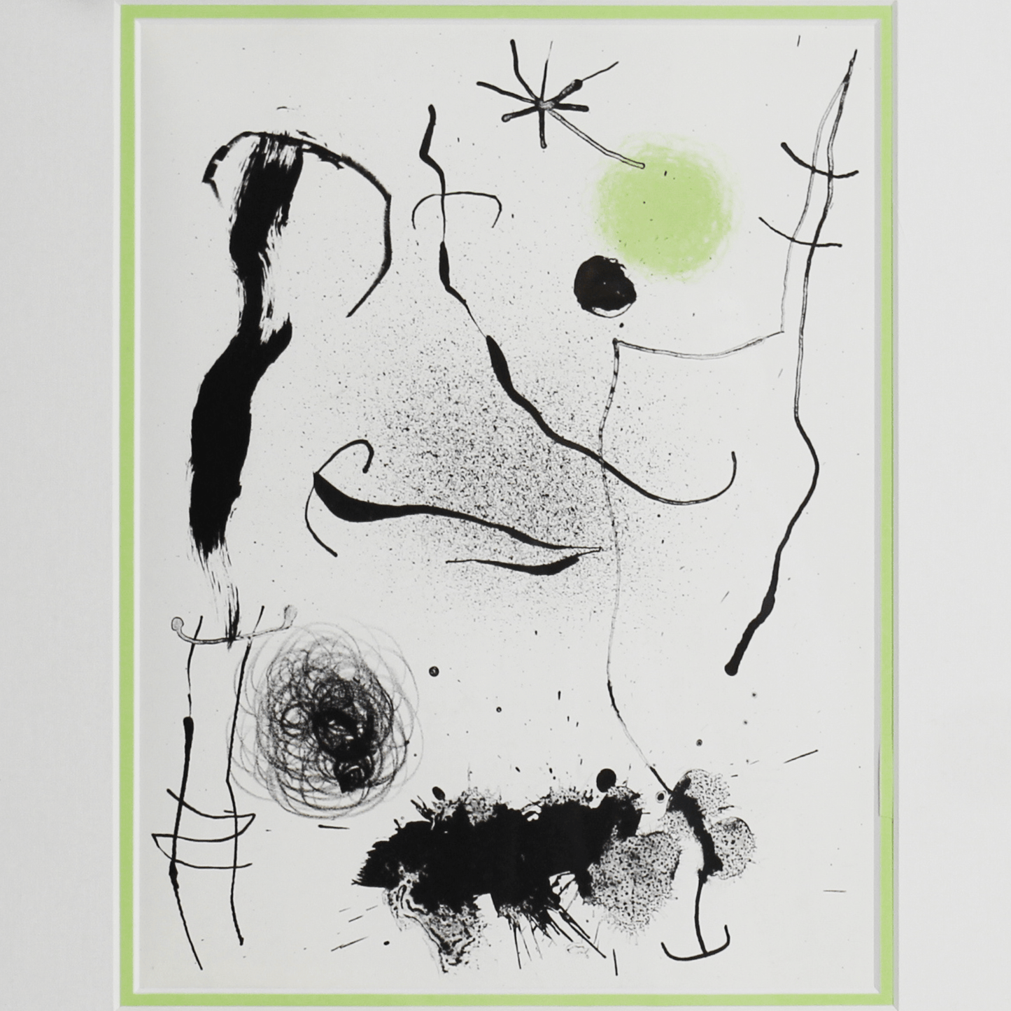 Joan Miró: Mienne Est La Nuit, 1967 Art Gold & Silver Pawn Shop