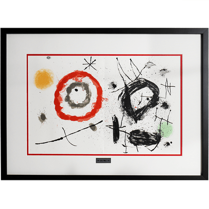 Joan Miró: Le Sommeil A Mille Visages, 1967 Art Gold & Silver Pawn Shop