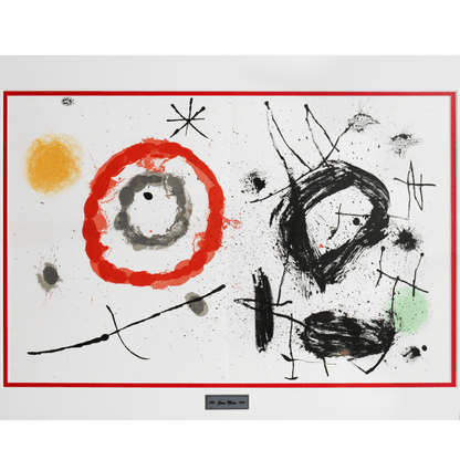Joan Miró: Le Sommeil A Mille Visages, 1967 Art Gold & Silver Pawn Shop