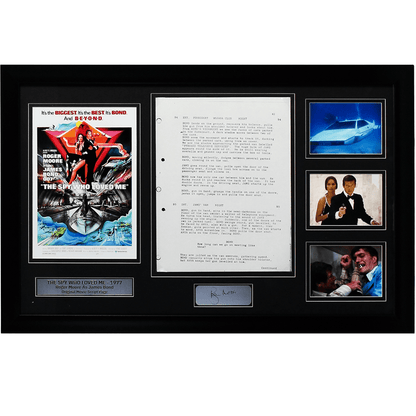 "The Spy Who Loved Me" Script Page Memorabilia Gold & Silver Pawn Shop