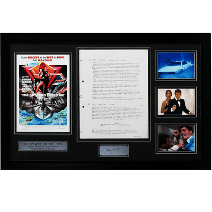 "The Spy Who Loved Me" Script Page Memorabilia Gold & Silver Pawn Shop