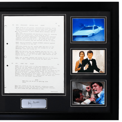 "The Spy Who Loved Me" Script Page Memorabilia Gold & Silver Pawn Shop