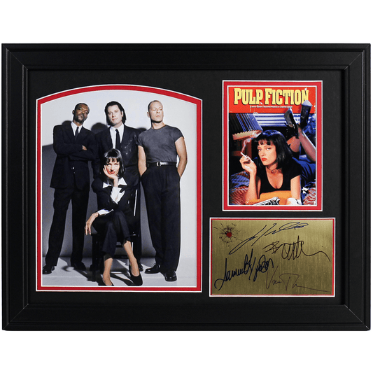 Pulp Fiction Facsimile Signature Memorabilia Gold & Silver Pawn Shop