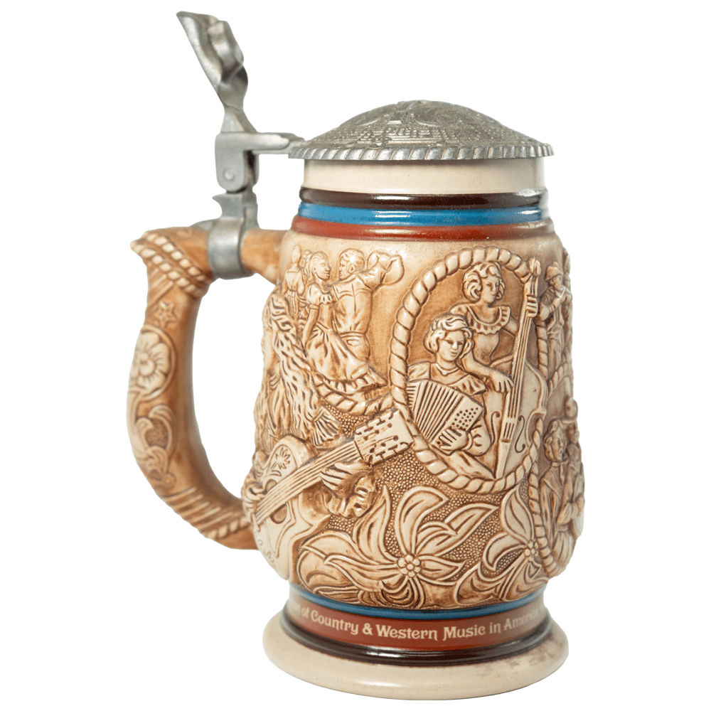 1994 Country & Western Music Stein Gold & Silver Pawn Shop