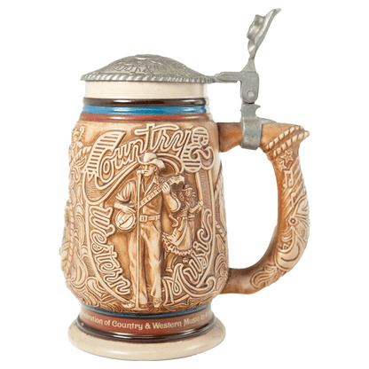 1994 Country & Western Music Stein Gold & Silver Pawn Shop