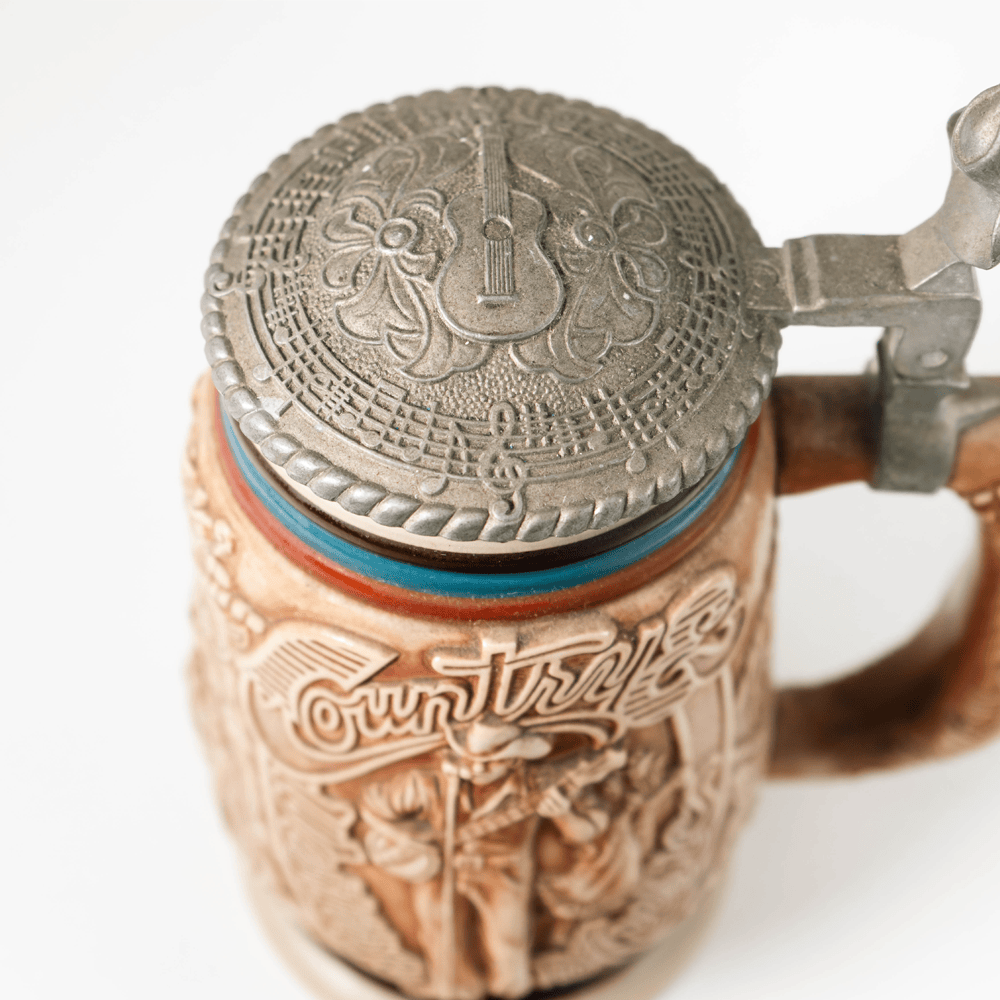 1994 Country & Western Music Stein Gold & Silver Pawn Shop