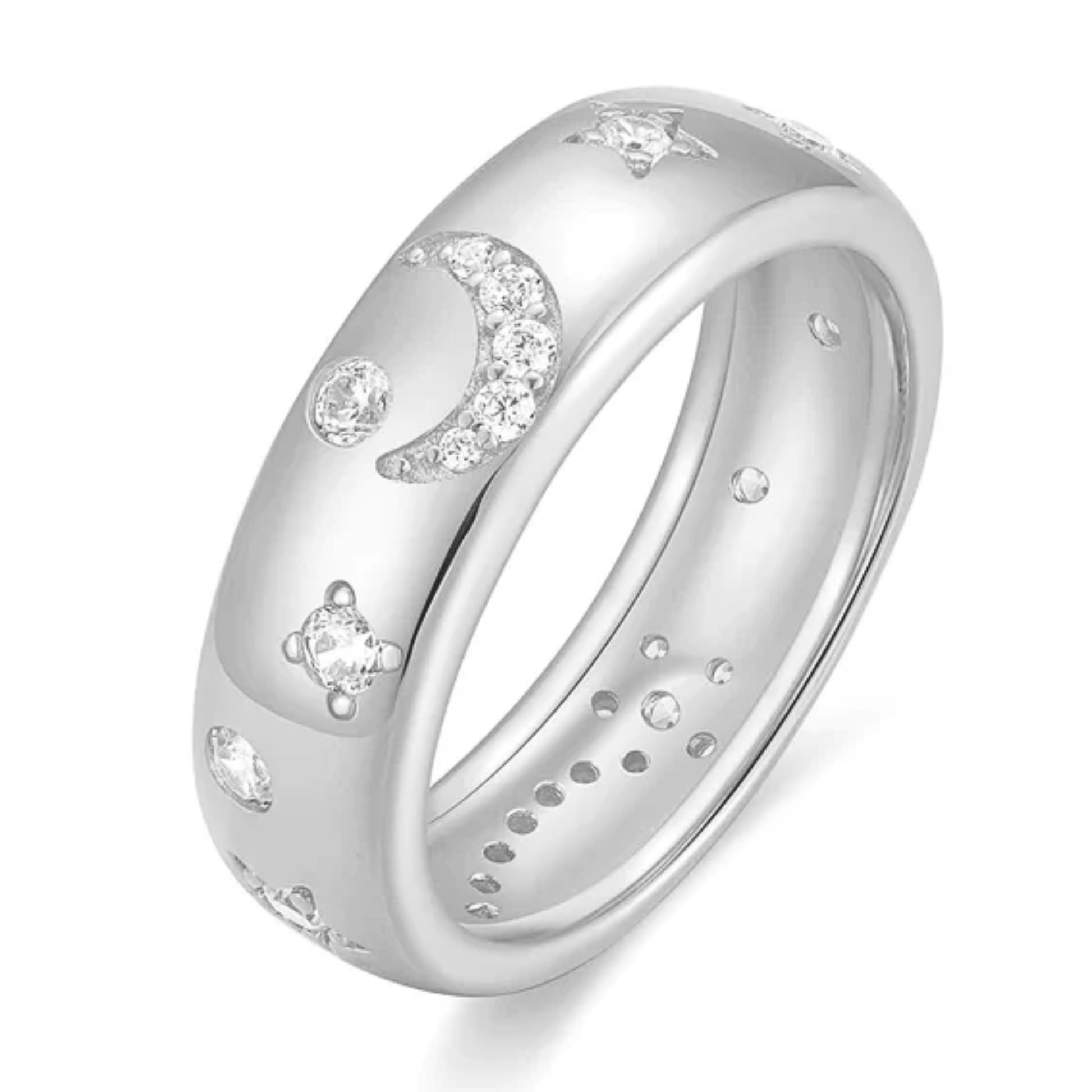 Silver Celestial Chunky Ring Gold & Silver Pawn Shop