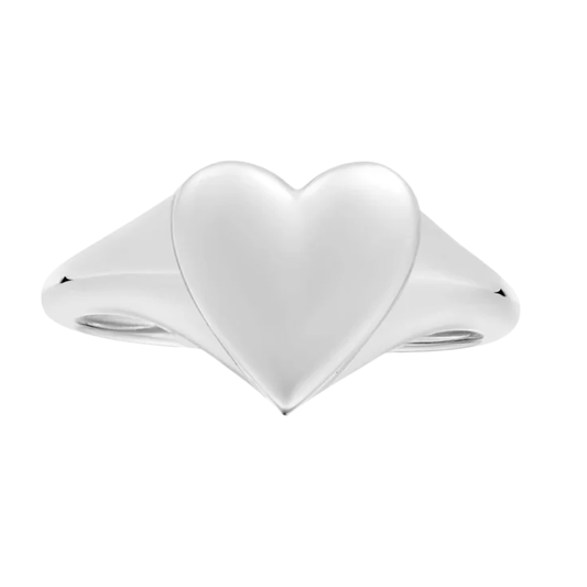 Silver Love Signet Ring Gold & Silver Pawn Shop