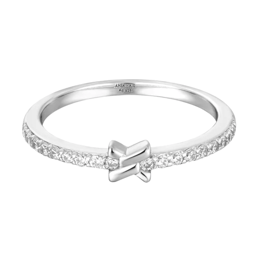 Silver Cross Cubic Zirconia Ring Gold & Silver Pawn Shop