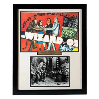 Scarecrow Autographed Wizard of Oz Memorabilia Gold & Silver Pawn Shop