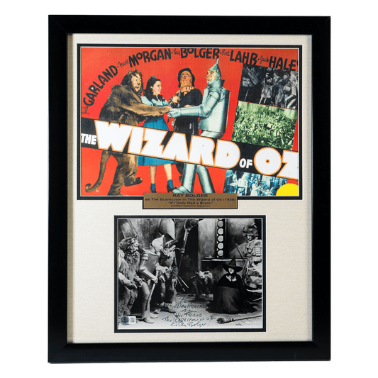 Scarecrow Autographed Wizard of Oz Memorabilia Gold & Silver Pawn Shop