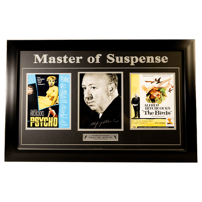 Alfred Hitchcock Framed Memorabilia Gold & Silver Pawn Shop