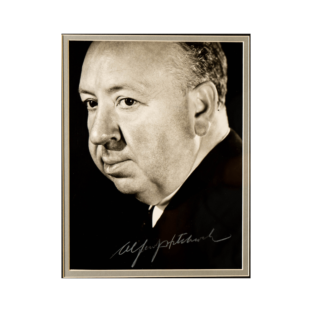 Alfred Hitchcock Framed Memorabilia Gold & Silver Pawn Shop
