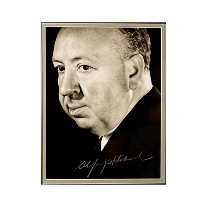 Alfred Hitchcock Framed Memorabilia Gold & Silver Pawn Shop