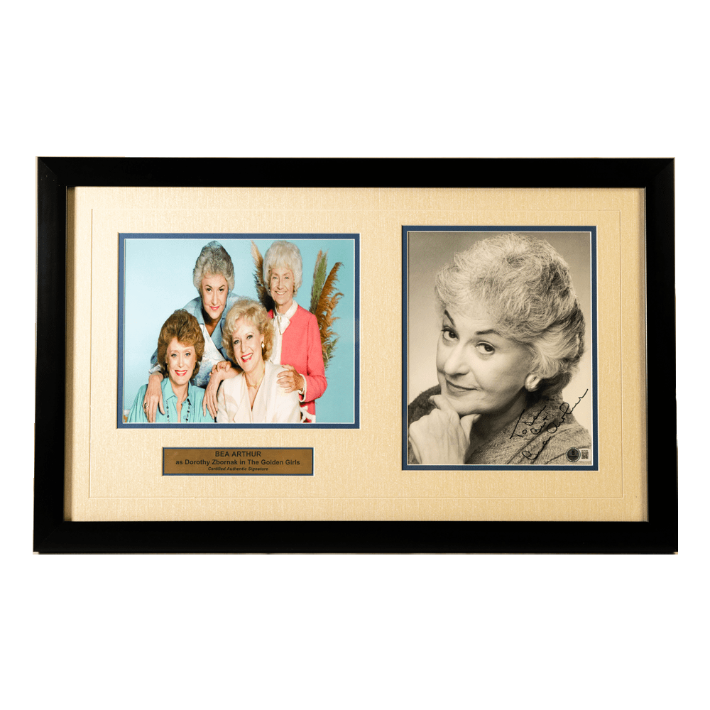 Bea Arthur Autographed Golden Girls Memorabilia Gold & Silver Pawn Shop