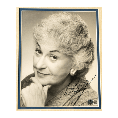 Bea Arthur Autographed Golden Girls Memorabilia Gold & Silver Pawn Shop