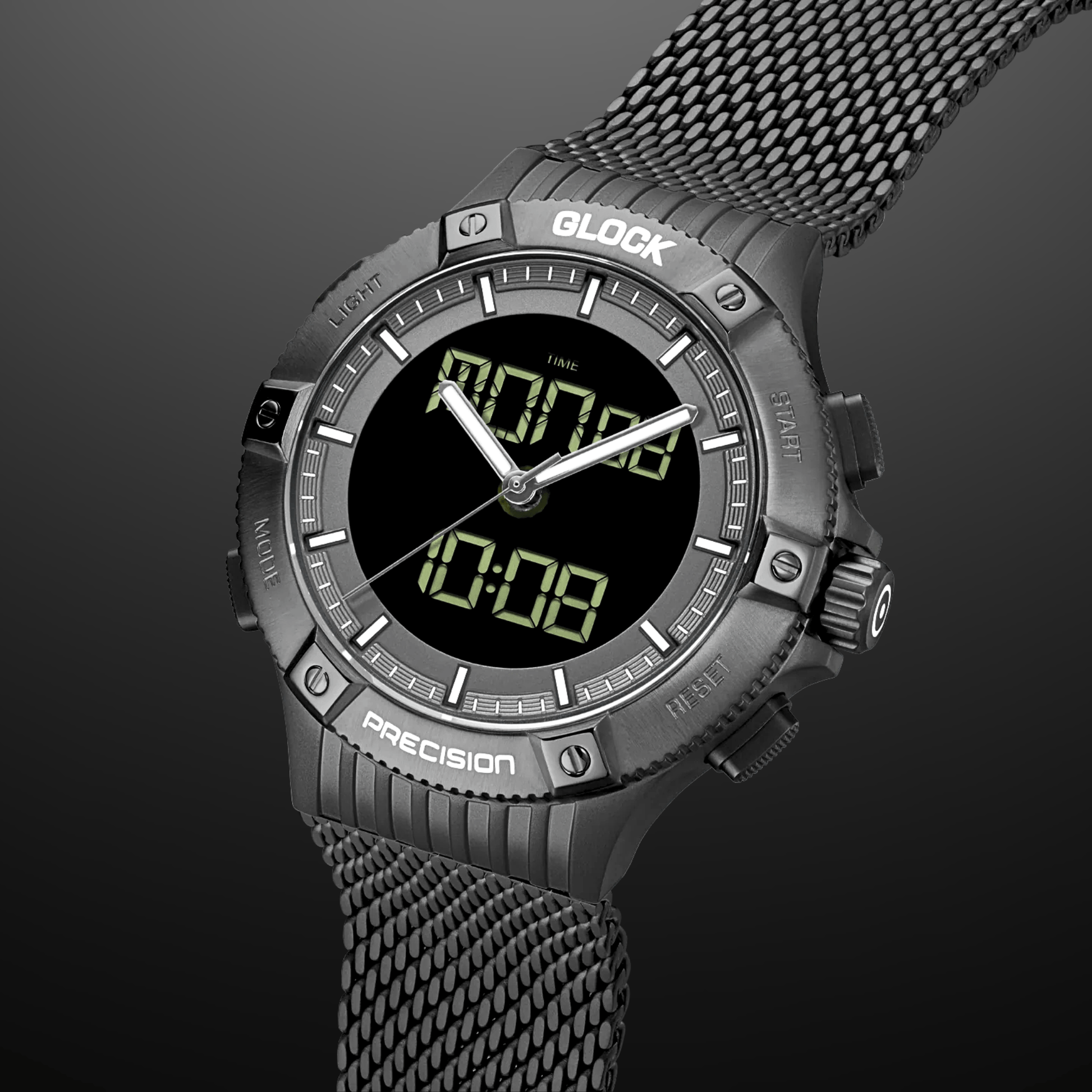 Glock Precision GW-24-1-24 Watch Gold & Silver Pawn Shop