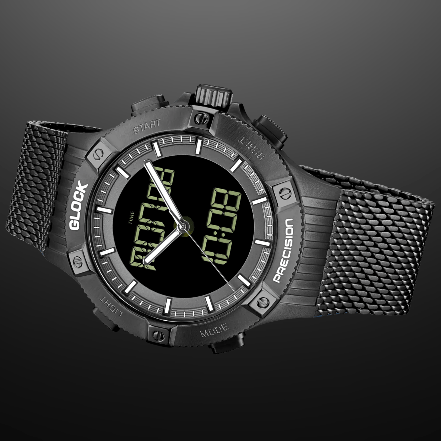 Glock Precision GW-24-1-24 Watch Gold & Silver Pawn Shop