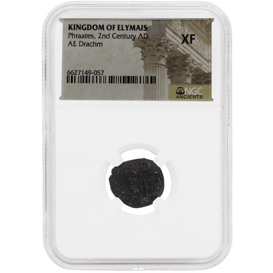 Kingdom of Elymais Phraates, 2nd Century AD AE Drachm Gold & Silver Pawn Shop