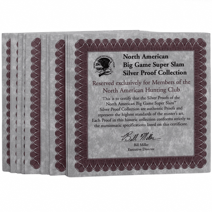 North American Big Game Super Slam Silver Proof Collection