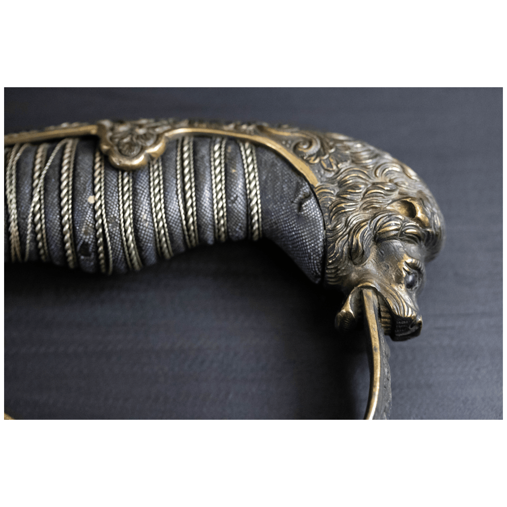 Imperial Germany Artillery Sword Gold & Silver Pawn Shop