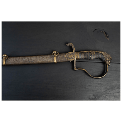 Imperial Germany Artillery Sword Gold & Silver Pawn Shop