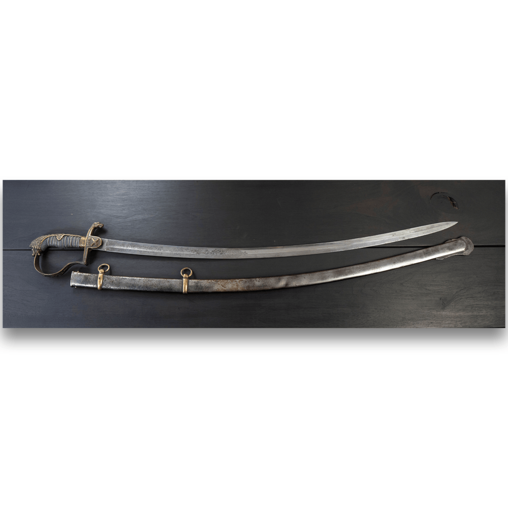 Imperial Germany Artillery Sword Gold & Silver Pawn Shop