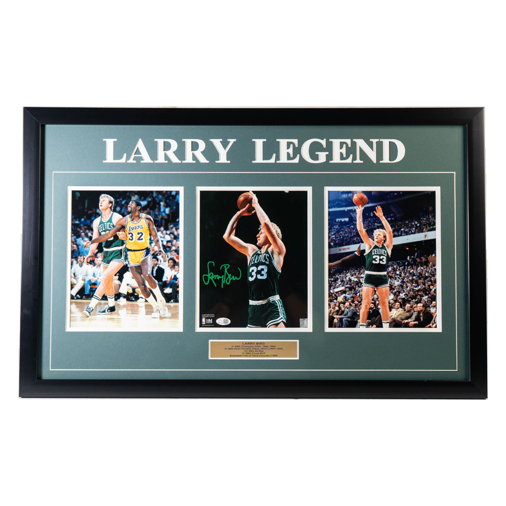 Larry Bird Signed Memorabilia Gold & Silver Pawn Shop