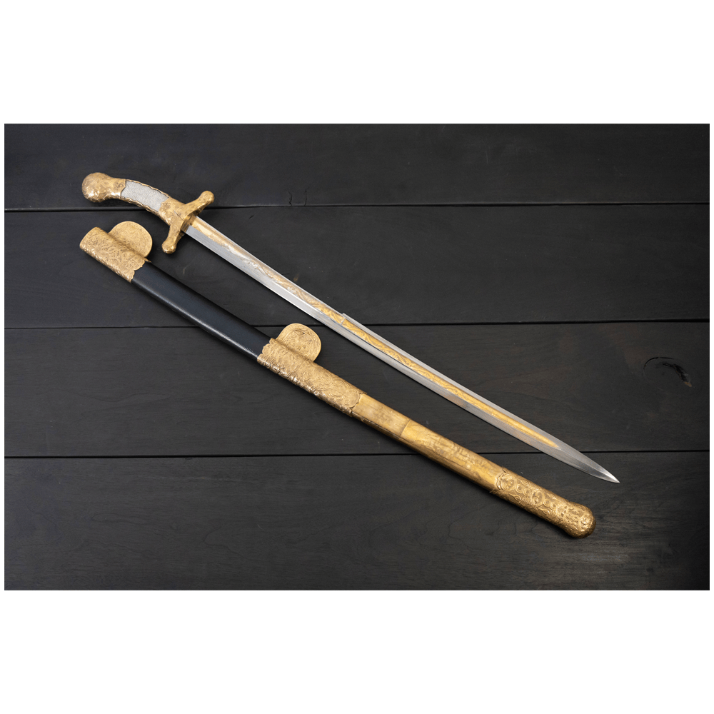 Saber of Charlemagne (Replica) Gold & Silver Pawn Shop