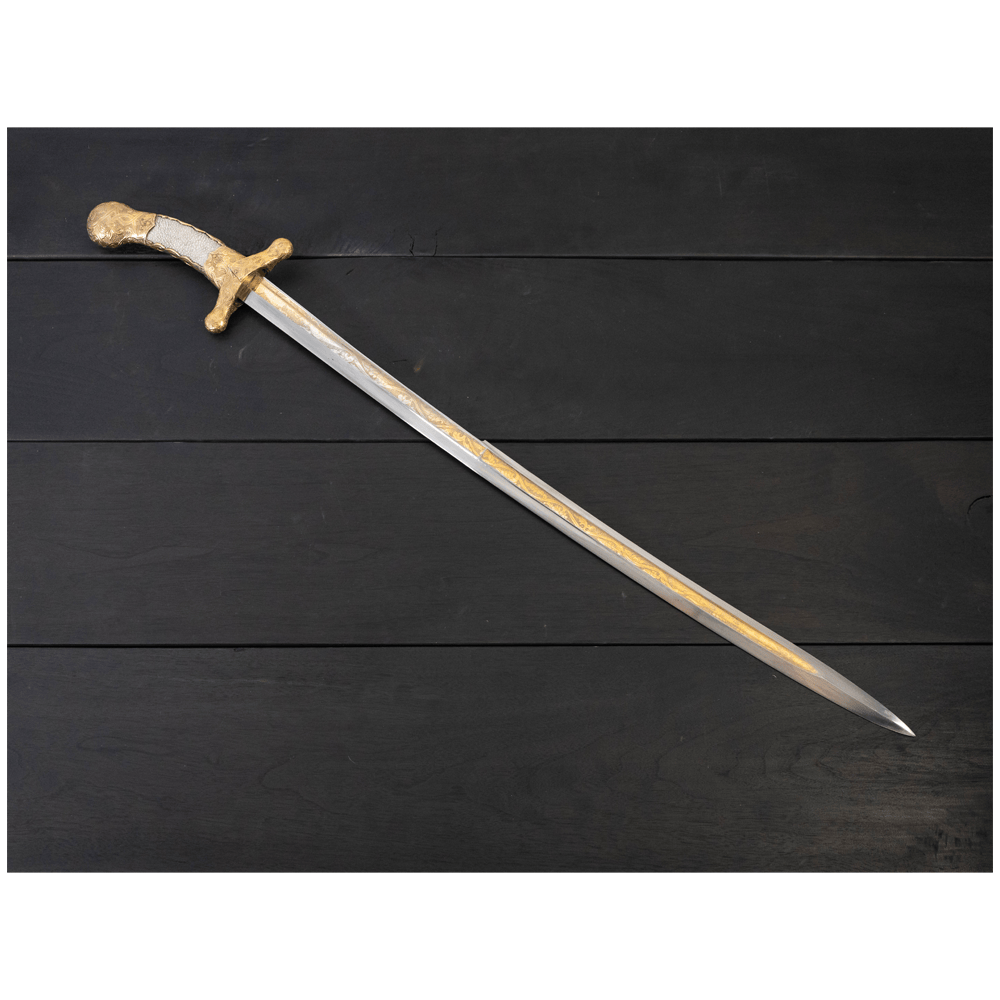 Saber of Charlemagne (Replica) Gold & Silver Pawn Shop