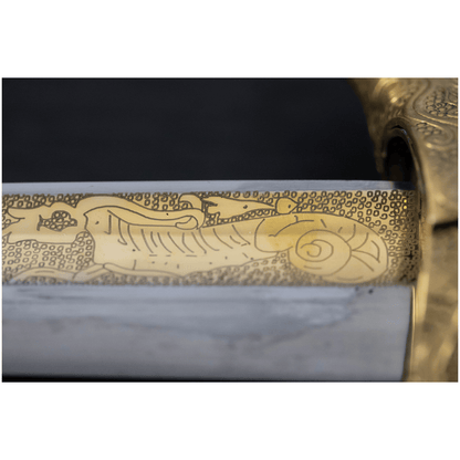 Saber of Charlemagne (Replica) Gold & Silver Pawn Shop