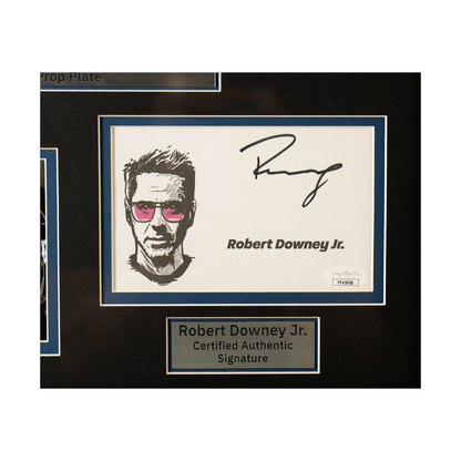Robert Downey Jr. Signed Iron Man Memorabilia Gold & Silver Pawn Shop