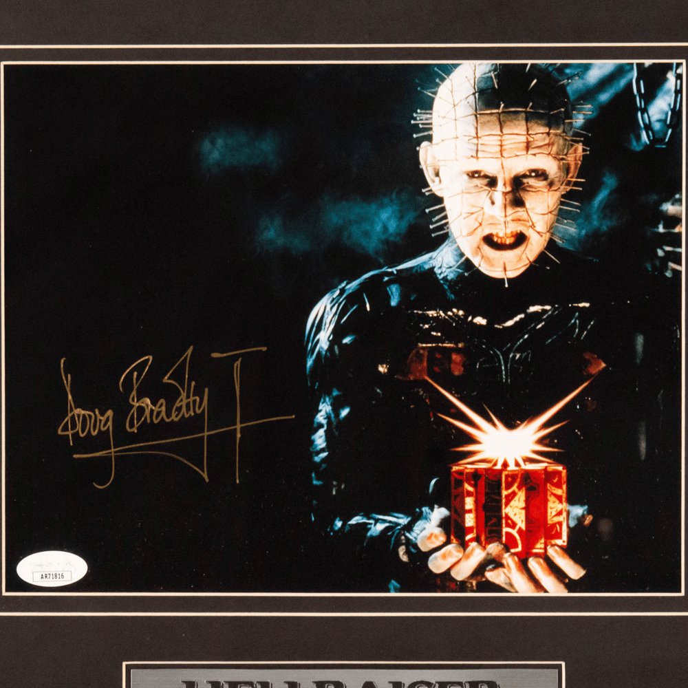 Hellraiser Doug Bradley "Pinhead" Autograph Memorabilia Gold & Silver Pawn Shop