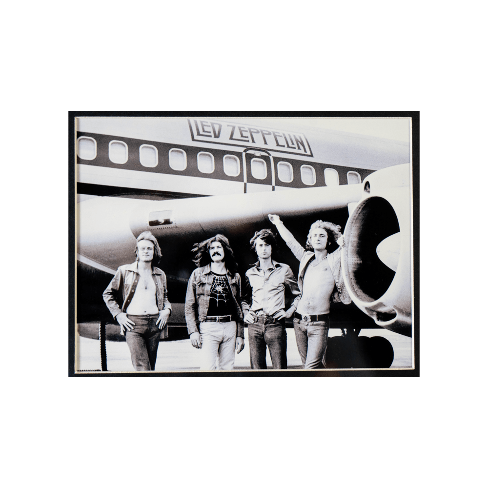 Led Zeppelin "Last Ticket" Memorabilia Gold & Silver Pawn Shop