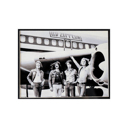 Led Zeppelin "Last Ticket" Memorabilia Gold & Silver Pawn Shop