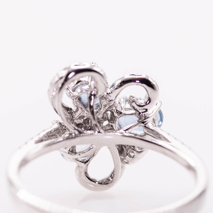 18KWG Aquamarine Gold & Silver Pawn Shop